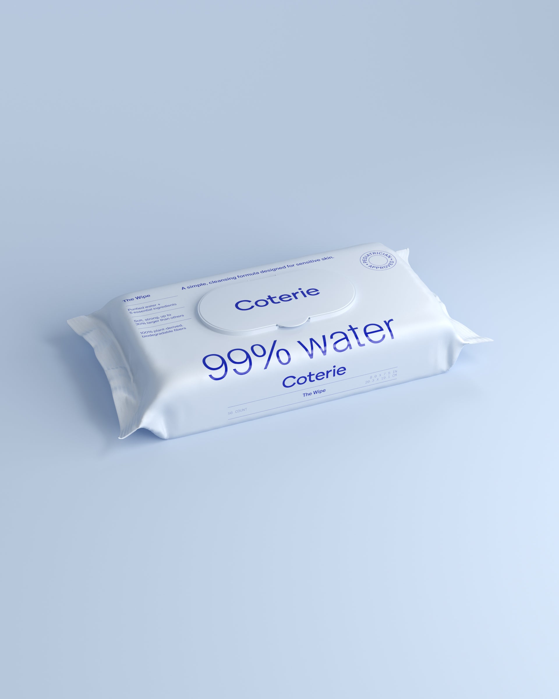 Coterie The Wipe product packaging