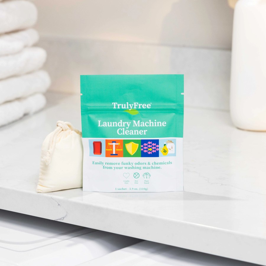 Truly Free Home Laundry Machine Cleaner product packaging