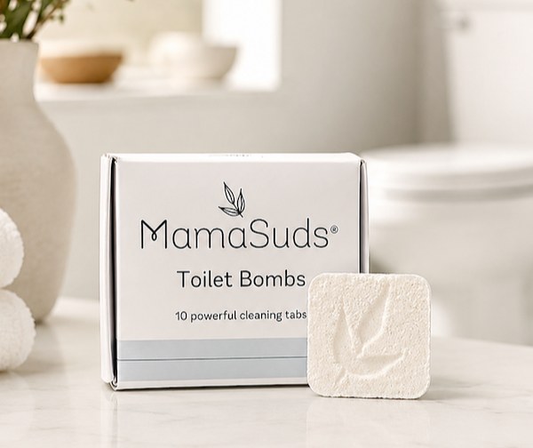 MamaSuds Toilet Bomb Cleaning Tabs - Box product packaging