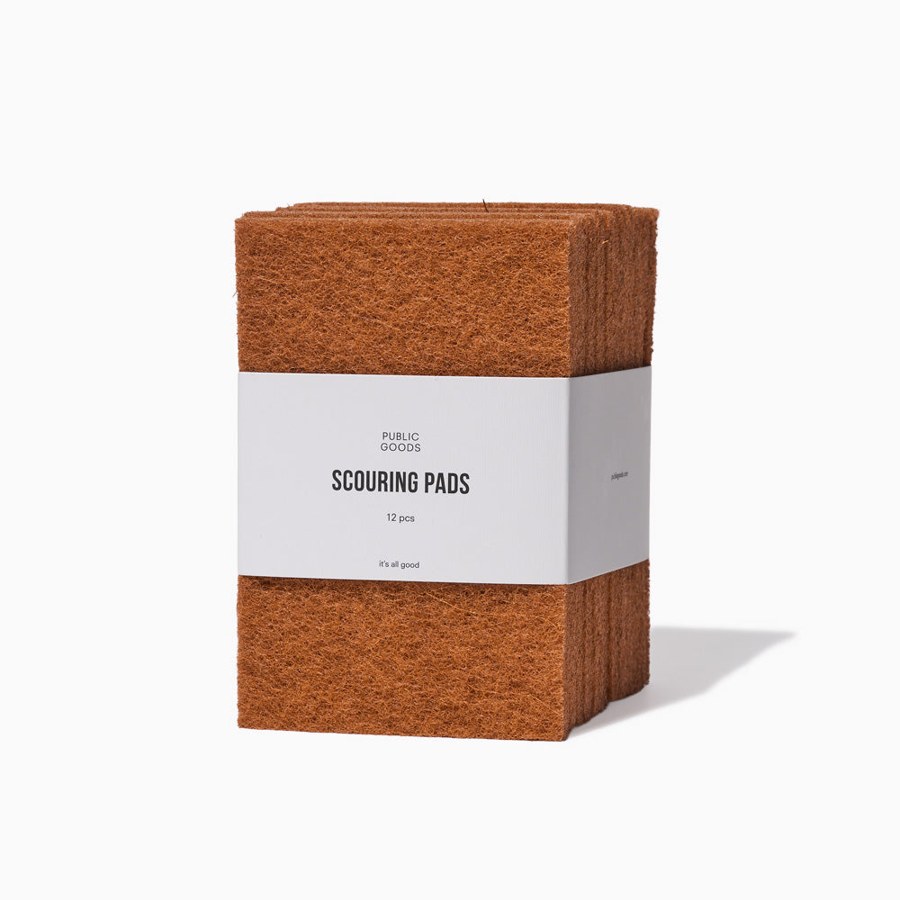 Public Goods Scouring Pads product packaging