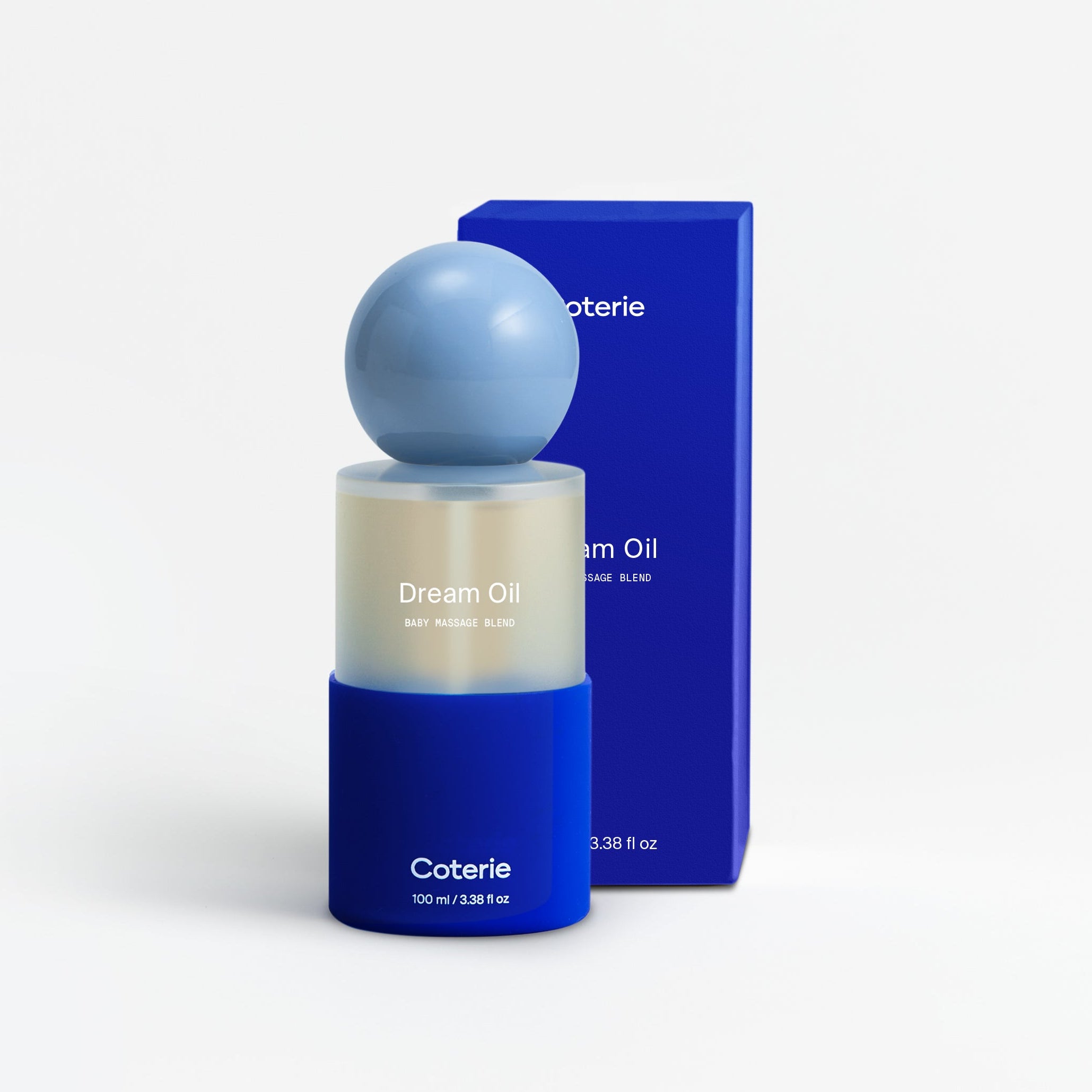 Coterie Dream Oil product packaging