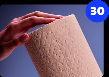 PlantPaper Bamboo Paper Towels — 30 Rolls product packaging