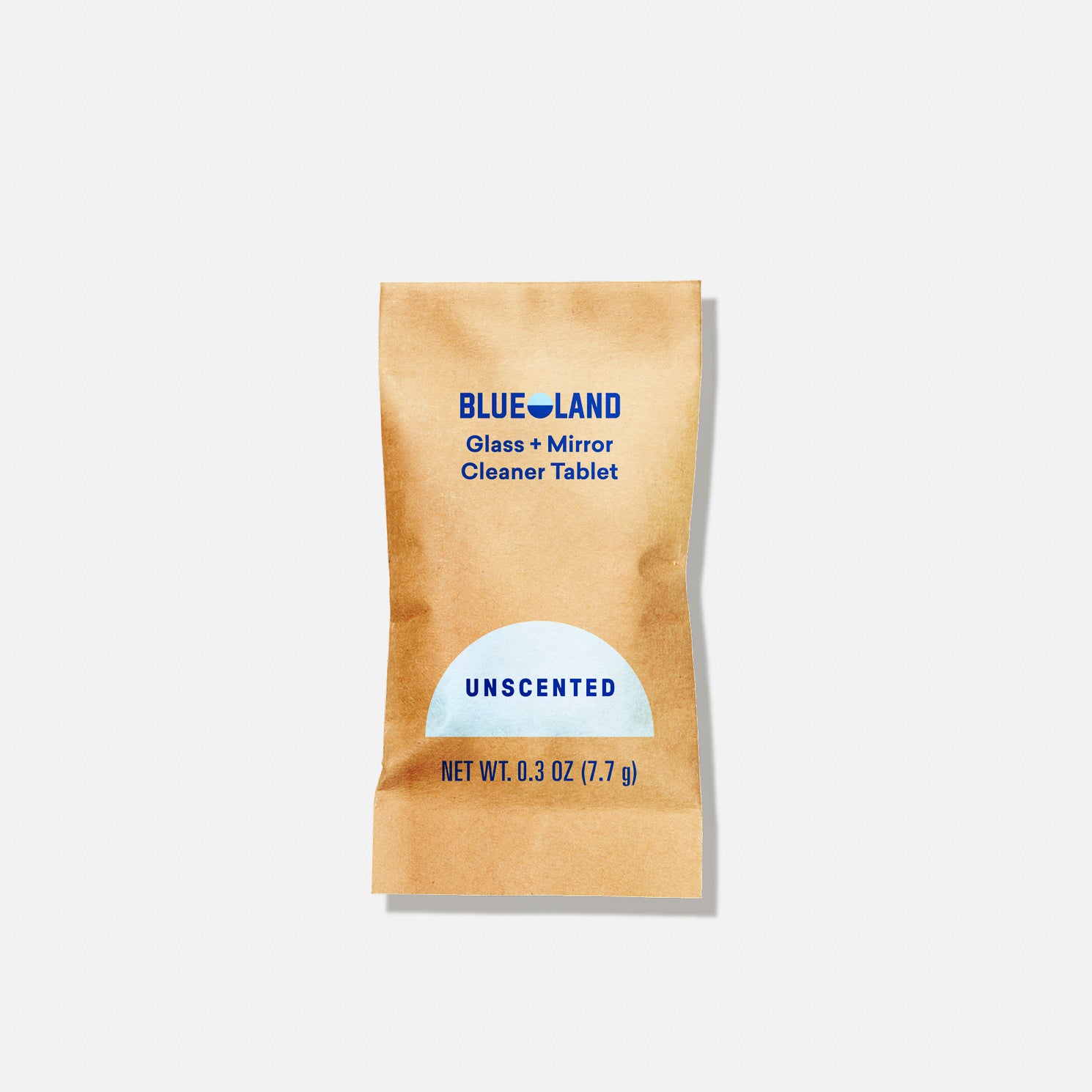 Blueland unscented glass and mirror cleaner tablet refill pouch